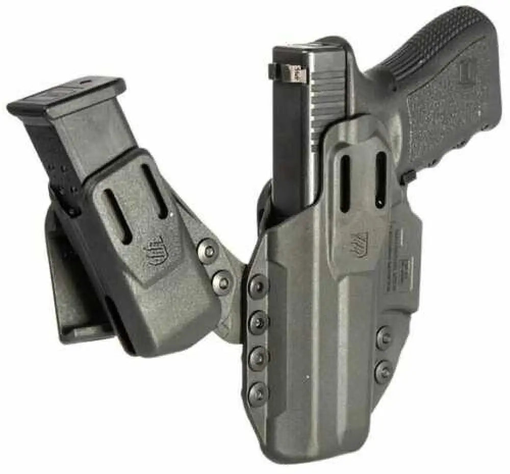 Blackhawk Stache Base Holster Kit Iwb Black Polymer Belt Clip Fits Glock 26 Ambidextrous - 416001bk