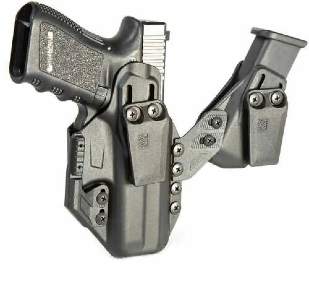 Blackhawk Stache Premium Holster Kit Iwb Black Polymer Belt Clip Fits Glock 26 Ambidextrous - 416101bk