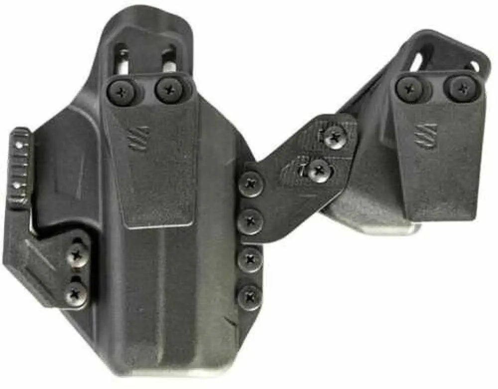 Blackhawk Stache Premium Holster Kit Iwb Black Polymer Belt Clip Fits Ruger Max-9 Ambidextrous - 416185bk