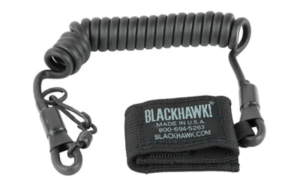 Blackhawk Tact Pistol Lanyard/swivel Black Buy at Faith and Freedom Outdoors - Holster Attachments & Mounting Hardware