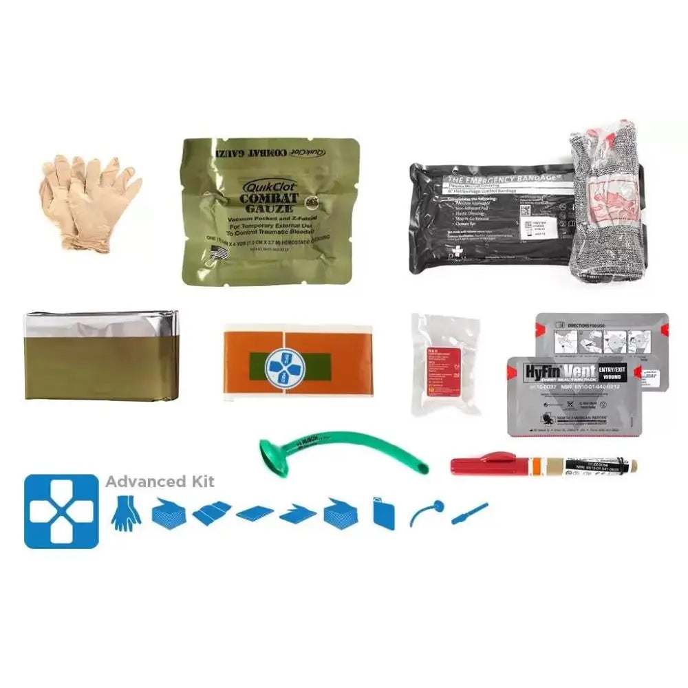 Blue Force Gear First Aid Kits|first Kits Trauma Kit Now! Small Advanced Supplies Wolf Grey Buy at Faith and Freedom