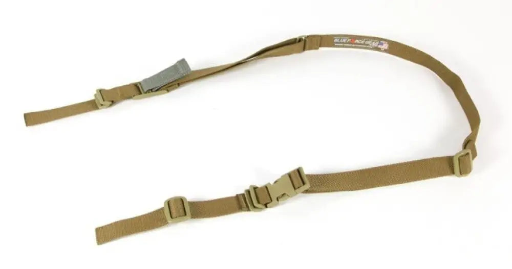 Blue Force Gear Slings Vickers 2-point Combat Sling with Acetal Adjuster Coyote Brown Buy at Faith and Freedom Outdoors