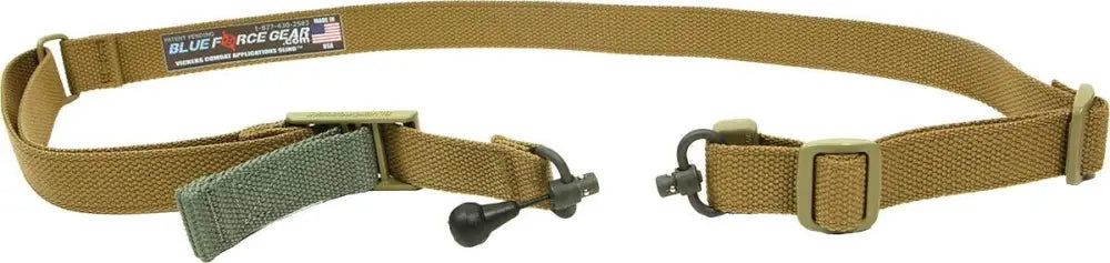 Blue Force Gear Slings Vickers 2-to-1 Sling Red Swivel Version Nylon Adjuster & Hdw Coyote Br Buy at Faith and Freedom