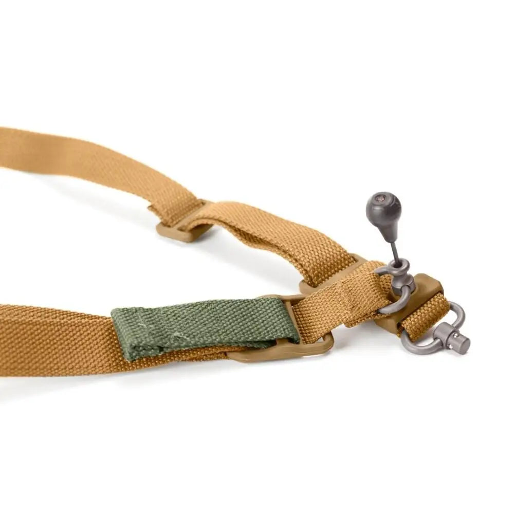 Blue Force Gear Slings Vickers 221 Sling Red Swivel Padded Coyoted Brown Buy at Faith and Freedom Outdoors