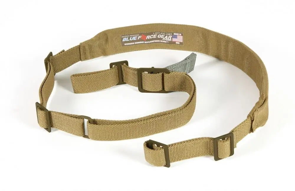 Blue Force Gear Slings Vickers Padded 2-point Sling with Acetal Hardware Coyote Brown Buy at Faith and Freedom Outdoors