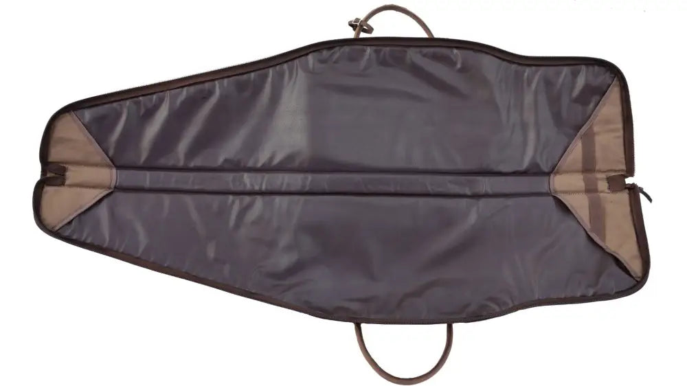 Boddington Gear Waxed Canvas with Vintage Buffalo Leather Trim 50’’ Scoped Rifle Case - Bd004