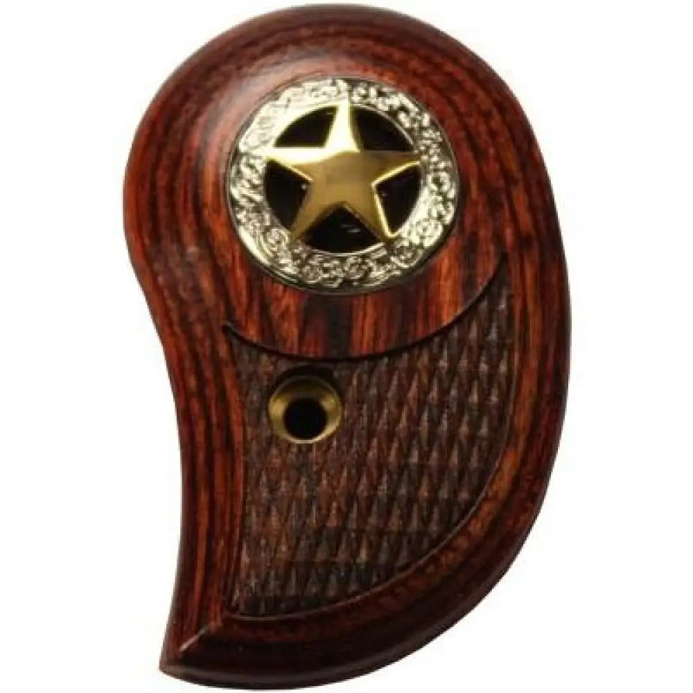Bond Arms Grips Standard Handgun Rosewood with 2-tone Star Buy at Faith and Freedom Outdoors