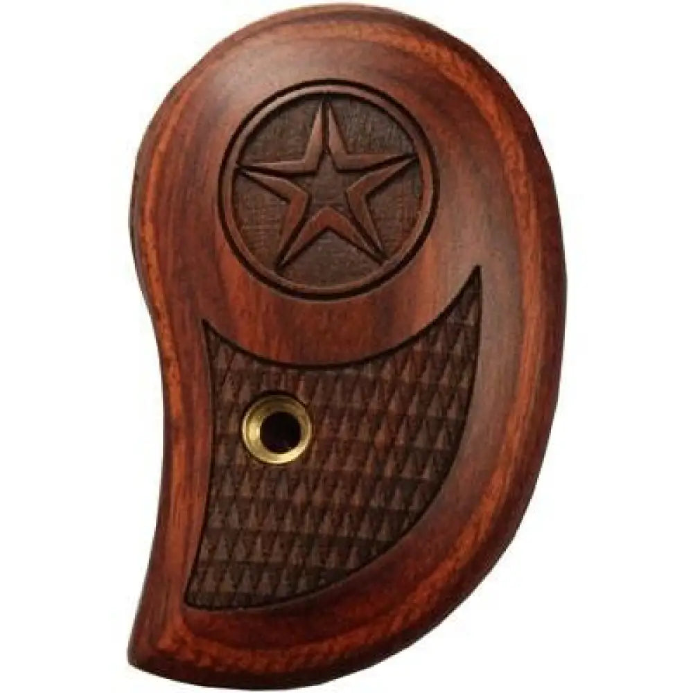 Bond Arms Grips Standard Handgun Rosewood with Engraved Star Buy at Faith and Freedom Outdoors