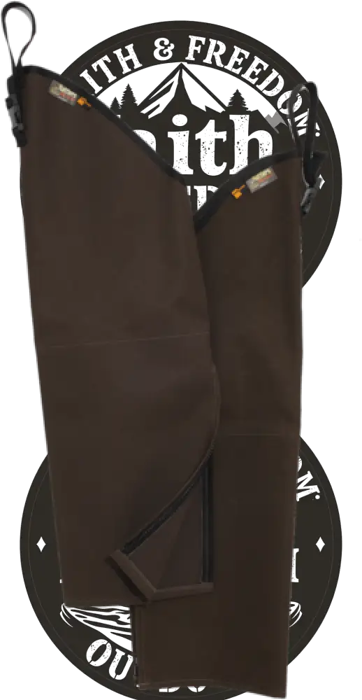 Boyt Harness 9001brhr Rattlers Chaps 1000d Nylon Brown Husky 30’’ Adjustable Straps - 9001brhr
