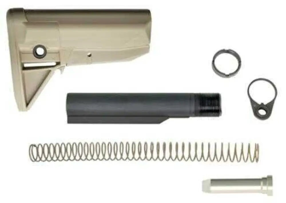 Bravo Company Model Stock Kit Receiver Extension Quick Detach End Plate Lock Nut Action Spring Carbine Buffer Flat Dar