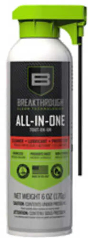Breakthrough Clean Btaclp6oz All-in-one Gun Care Aerosol 6 Oz - Btaclp6oz