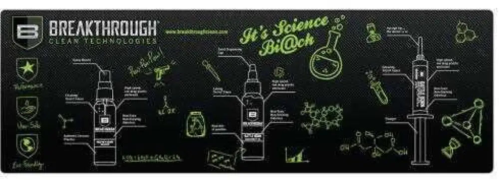 Breakthrough Clean Cleaning Mat Rifle 12’’ x 36’’ - Bt-rgm-r
