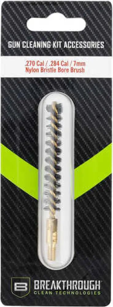 Breakthrough Clean Nylon Bore Brush 270/284/7mm Brass/nylon 3’’ - Bt-270/284/7nbb