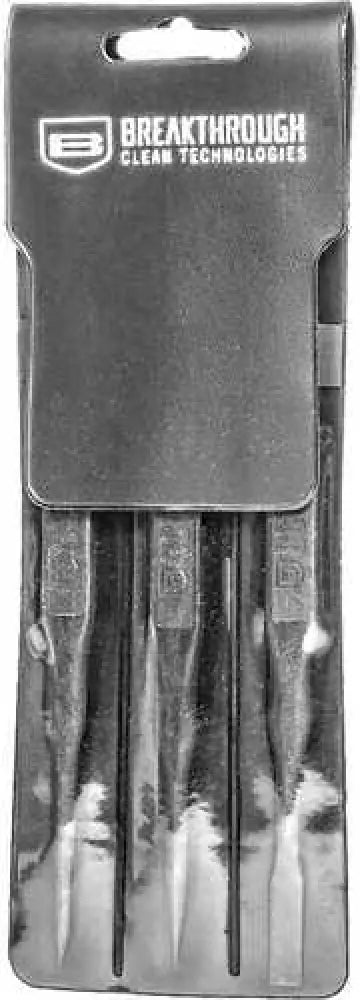 Breakthrough Double Ended Picks Fiber Reinforced Polymer 3 Pack with Vinyl Pouch - Bt-frpp-3pk