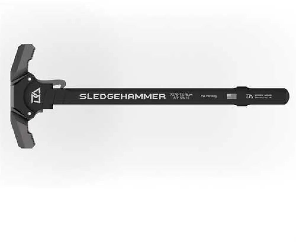 Breek Arms Ar-15 Sledgehammer Ambidextrous Charging Handle Short Gray