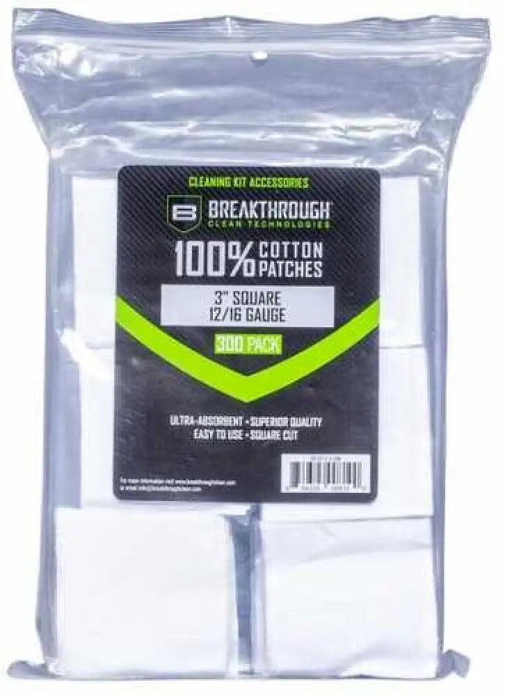 Brkthru Bt-cp-s-3-300 Sq Ptchs 12-16g 300pcs - Btcps3300