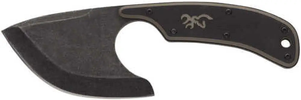 Browning 3220323b Cutoff Boxed 2.50’’ Fixed Skinner Plain Black Oxide Stonewashed 9cr14mov Ss Blade Black/tan G10