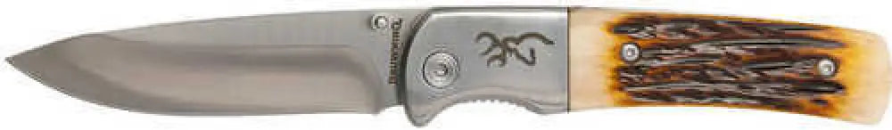 Browning 3220500b Buckmark Hunter Folding Knife Boxed