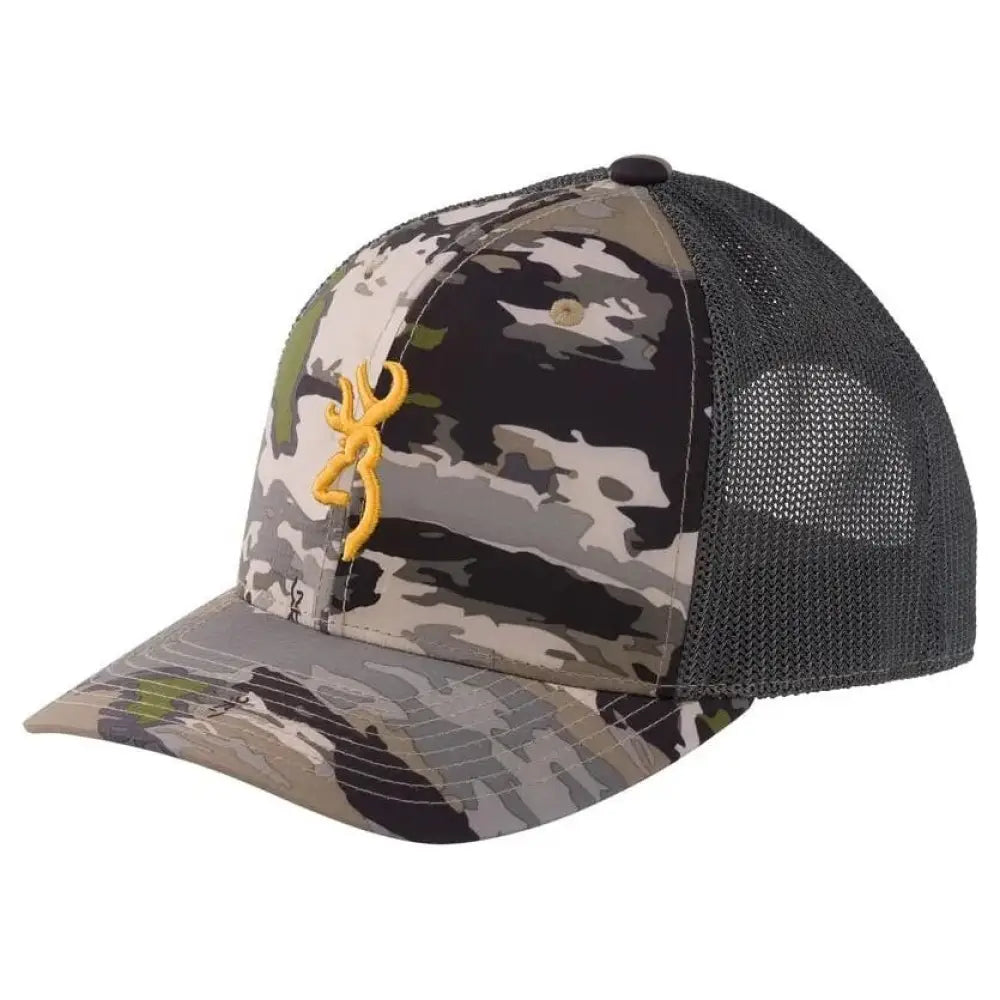 Browning Caps Hats & Beanies Pahvant Pro Cap Ovix Camo Buy at Faith and Freedom Outdoors