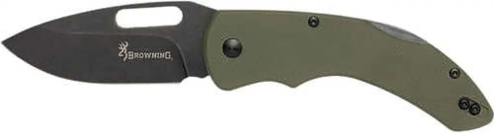 Browning Hidden Hollow Edc Large 3’’ Folding Drop Point Kinfe - 3220506