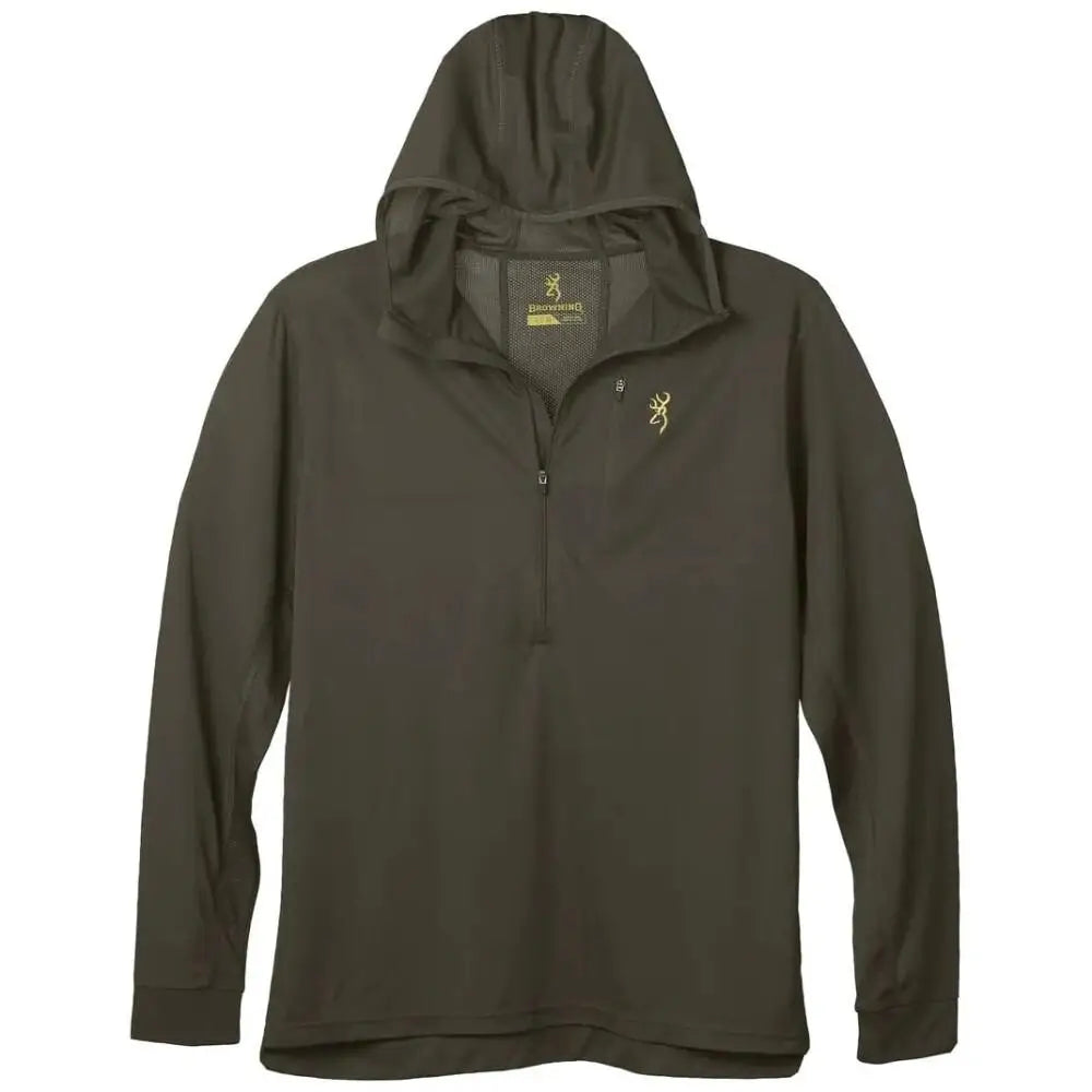 Browning Hoodies & Sweatshirts|long Sleeve Shirts Early Season Hooded Shirt Major Brown l Buy at Faith and Freedom