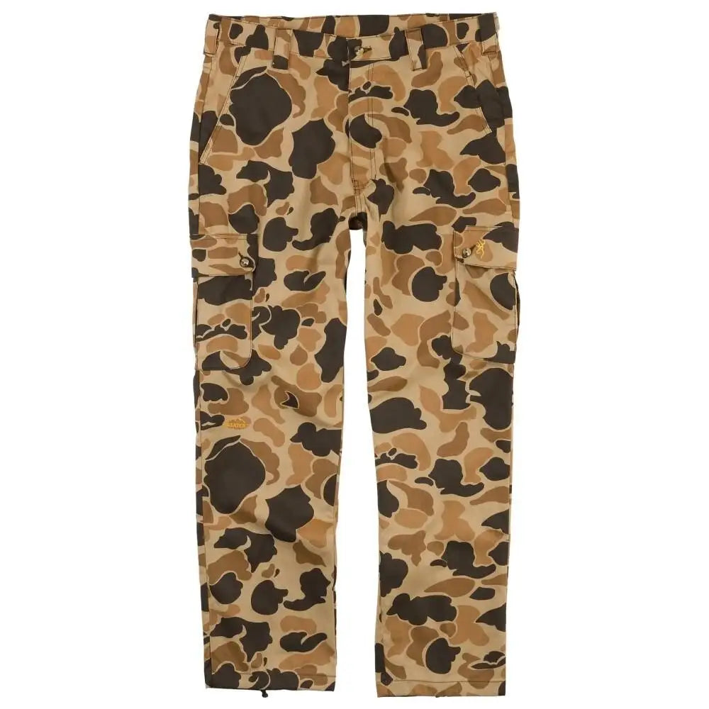 Browning Hunting Pants Wasatch Pant Vintage Tan Camo m Buy at Faith and Freedom Outdoors