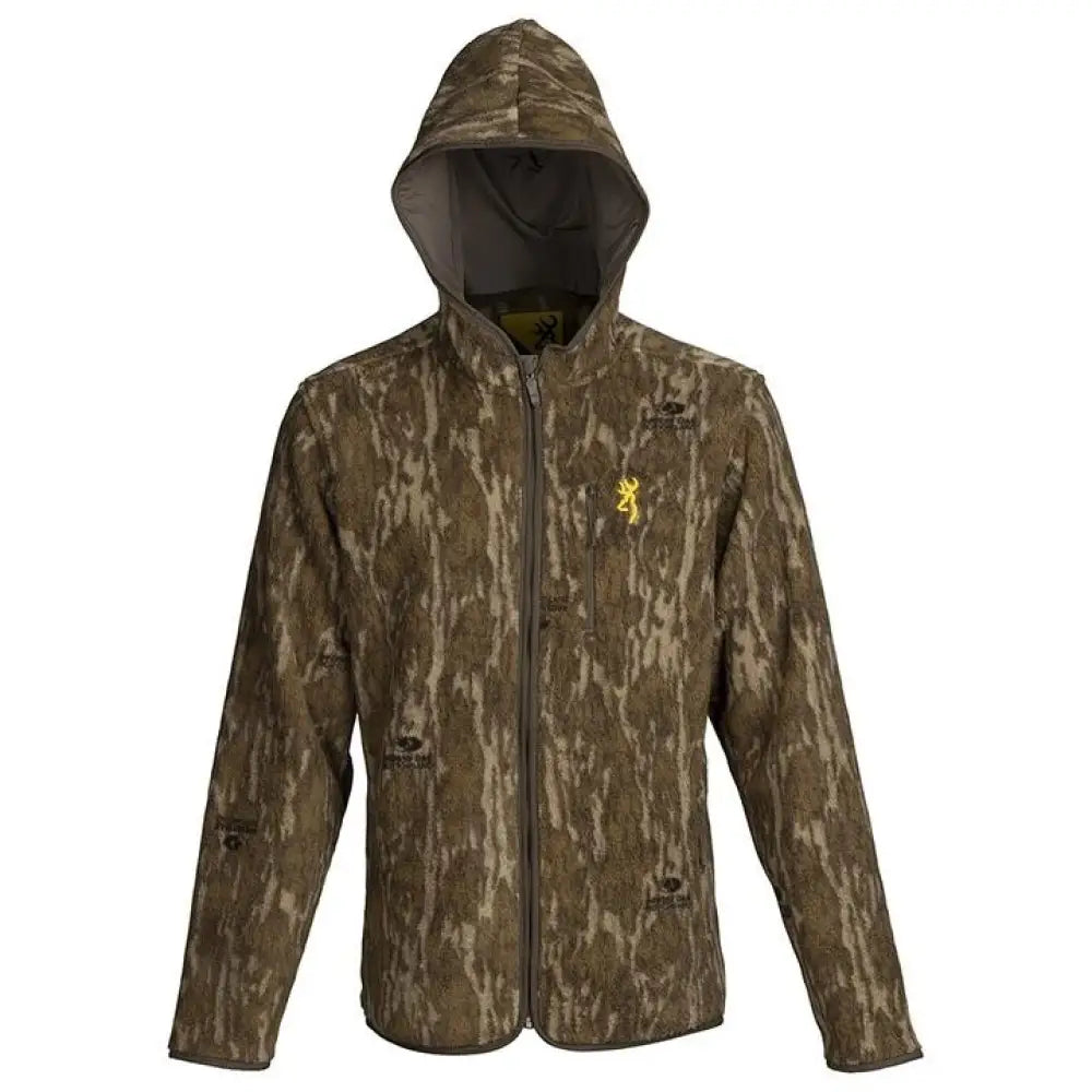 Browning Jackets Coats & Parkas Fleece 2.0 Jacket Mossy Oak Bottomland Camo s Buy at Faith and Freedom Outdoors