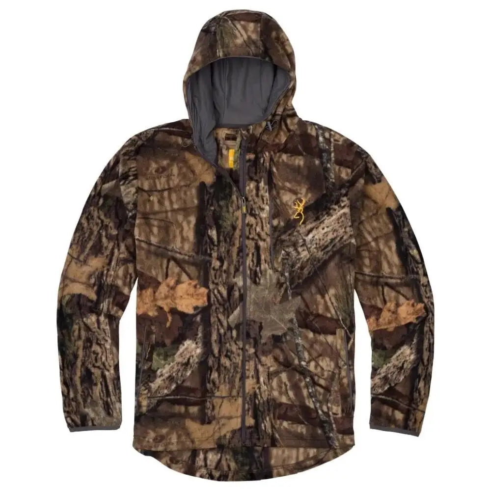 Browning Jackets Coats & Parkas Wasatch Fleece Jacket Mossy Oak Shadow Grass Habitat l Buy at Faith and Freedom Outdoors