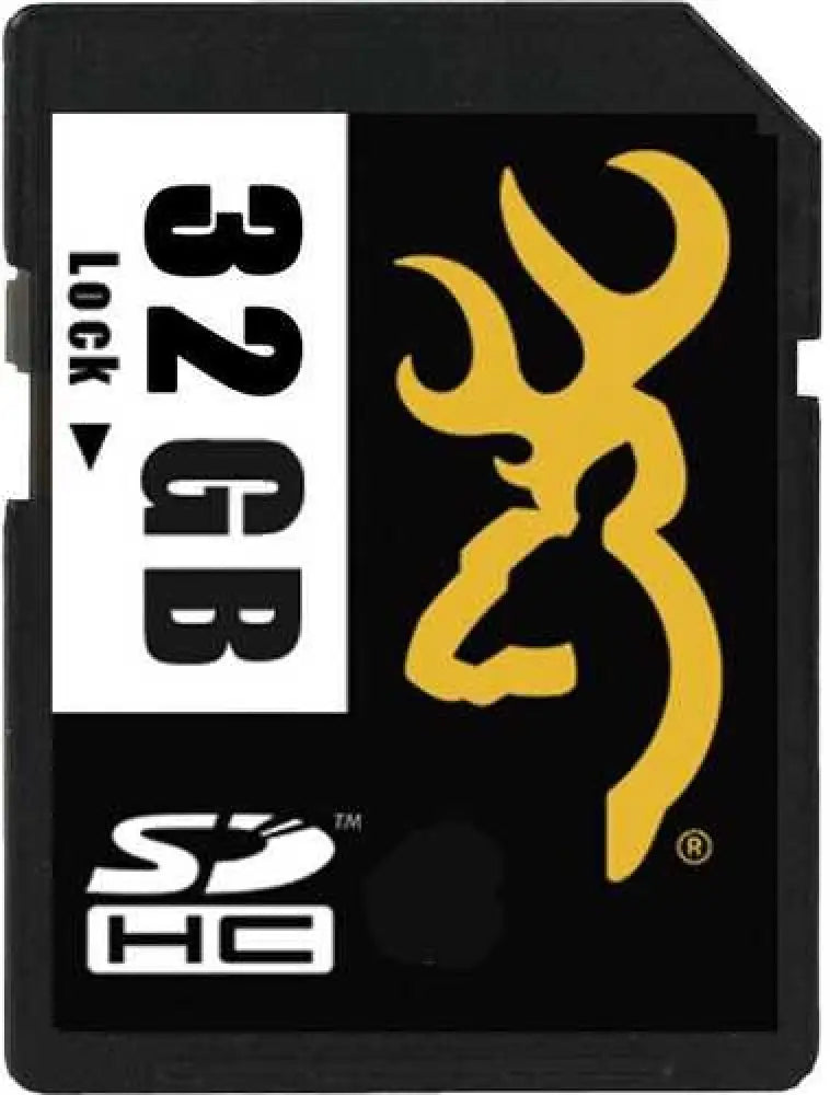 Browning Trail Cameras 32gsb Sd Card 32gb Black - 32gsd