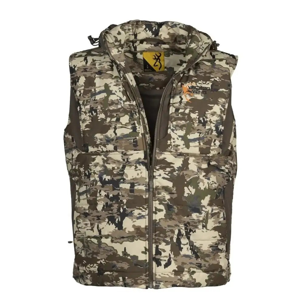 Browning Vests Insulated Vest Auric Camo l Buy at Faith and Freedom Outdoors