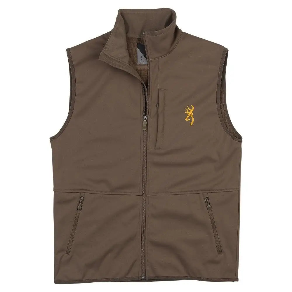 Browning Vests|rain Gear|clothing & Footwear Softshell Vest Major Brown s Buy at Faith and Freedom Outdoors
