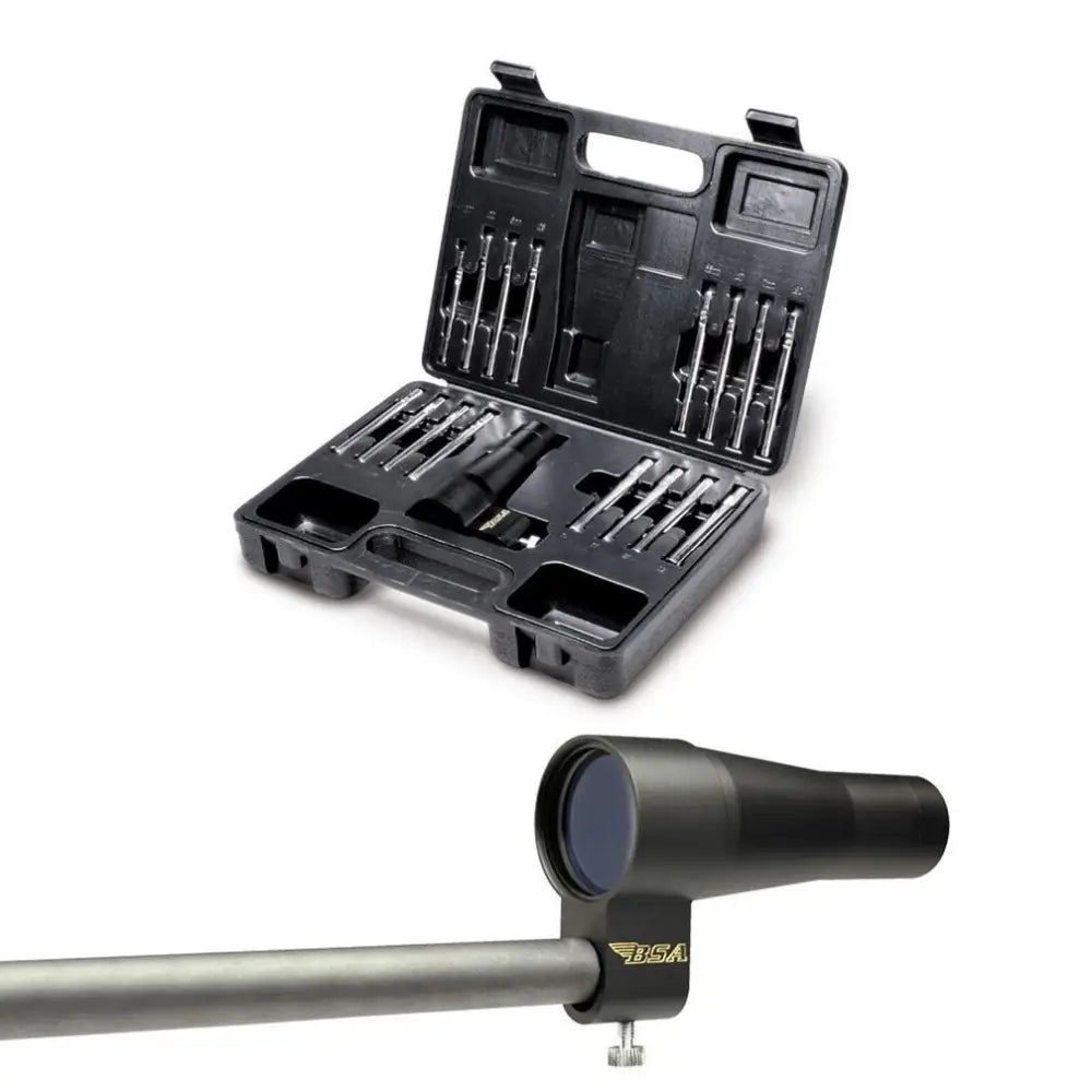 Bsa Boresighters Boresighter with 15 Arbors and Hard Case Buy at Faith and Freedom Outdoors