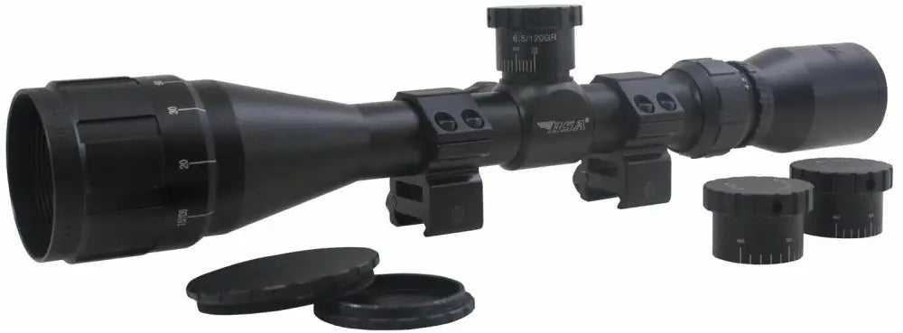 Bsa Centerfire Scopes Sweet 6.5 Creedmoor 4.5-18x 40mm Ao Rifle Scope with Weaver Rings - Clam Pack Buy at Faith