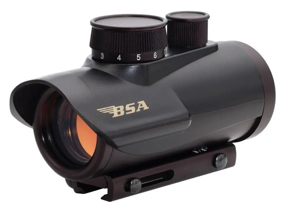 Bsa Tube Illuminated Red Dot Sight 1x30mm 5 Moa - Black Buy at Faith and Freedom Outdoors