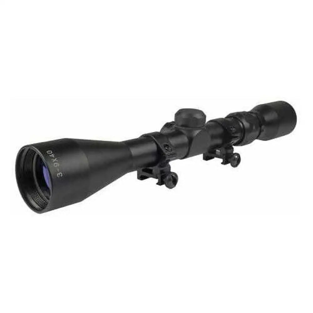 Buckline 3-9x40mm Riflescope Bdc Reticle 1/4 Moa Weaver Rings Black Md: Tg85394xb