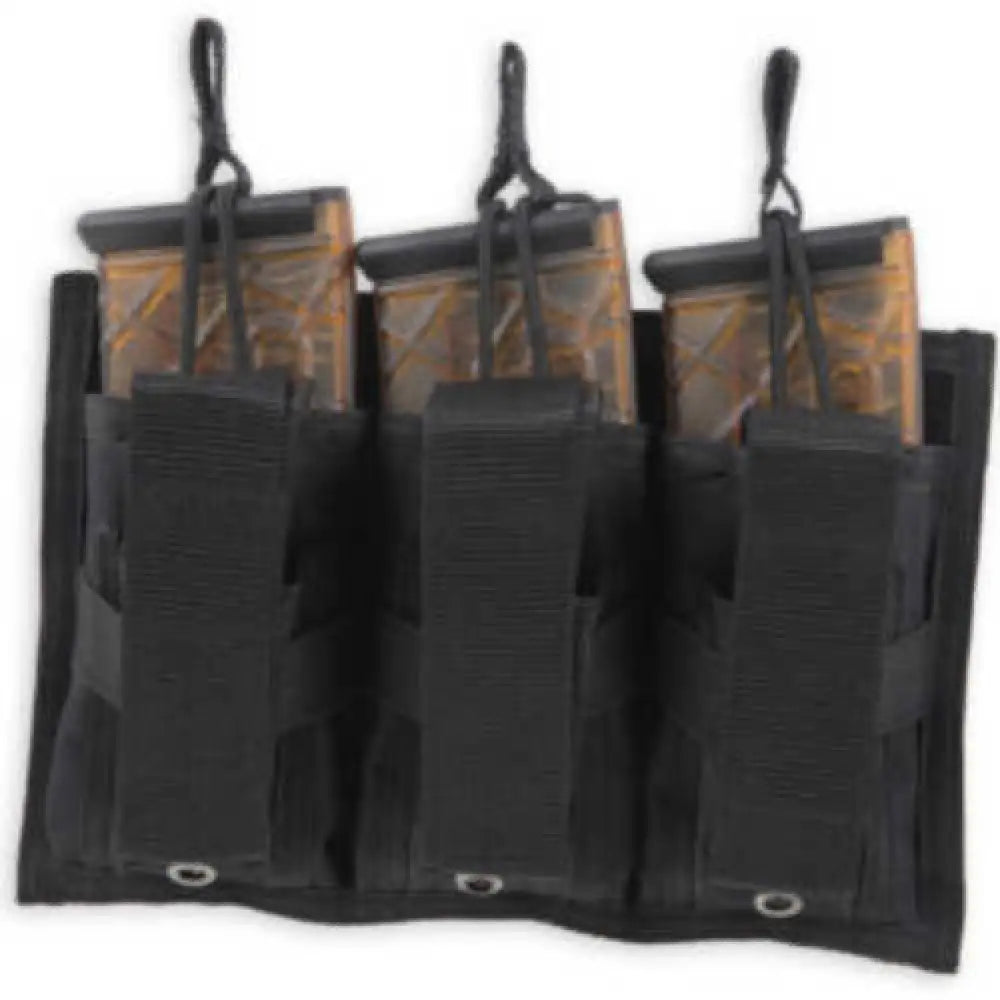Bulldog Bdt-62 Tri-dbl Molle Mag Pouch Black