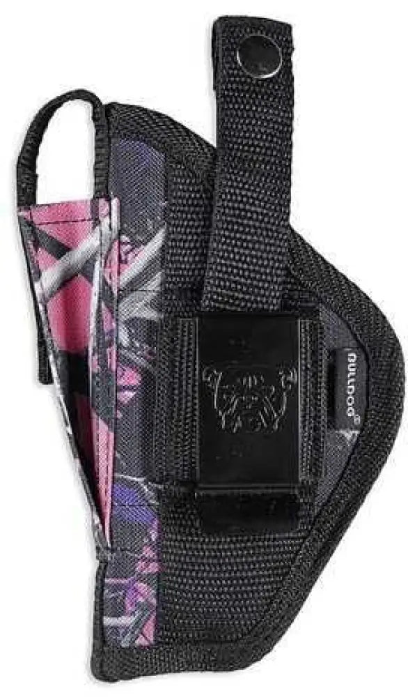 Bulldog Cases Belt Holster Ambidextrous Muddy Girl Camo Compact Auto Md: Fsn-3mdg
