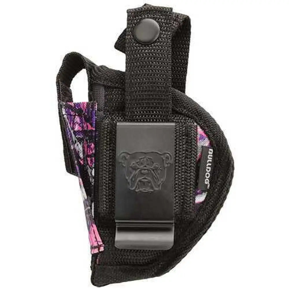 Bulldog Cases Belt Holster Ambidextrous Muddy Girl Camo Mini Autos Md: Fsn-1mdg