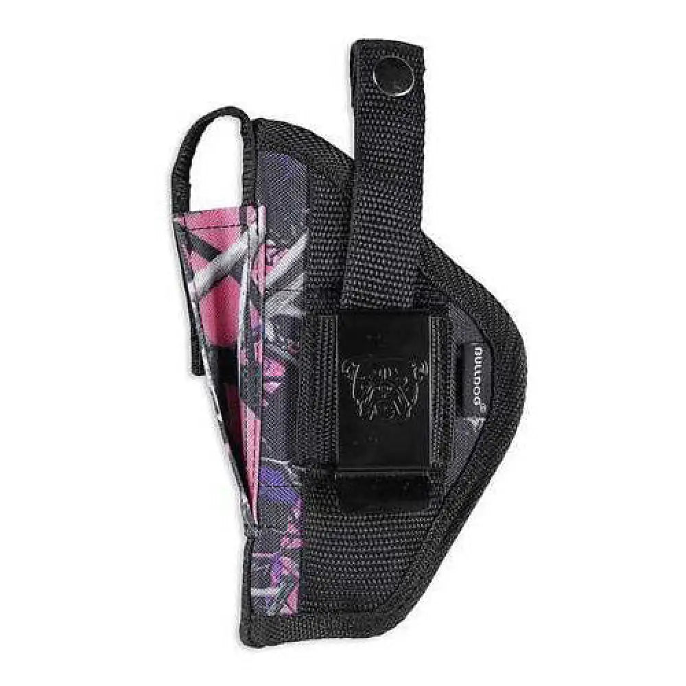 Bulldog Cases Belt Holster Ambidextrous Muddy Girl Camo Small Frame Revolvers Md: Fsn-24mdg