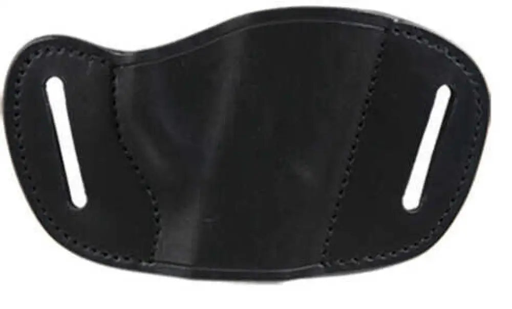 Bulldog Cases Belt Slide Small Automatic Handgun Holster Right Leather Black Mlbs