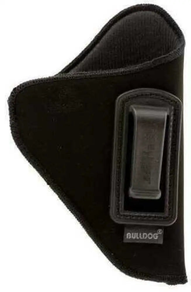 Bulldog Cases Dip-2/24 Deluxe Inside the Waistband Revolvers W/2’’-2.5’’ Barrels j Frame Synthetic Suede Blk