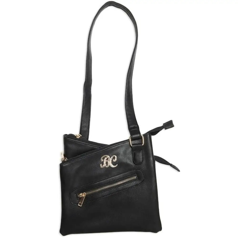 Bulldog Cases Purses Cross Body Style Conceal Carry Purse with Holster - Small Black Buy at Faith and Freedom Outdoors