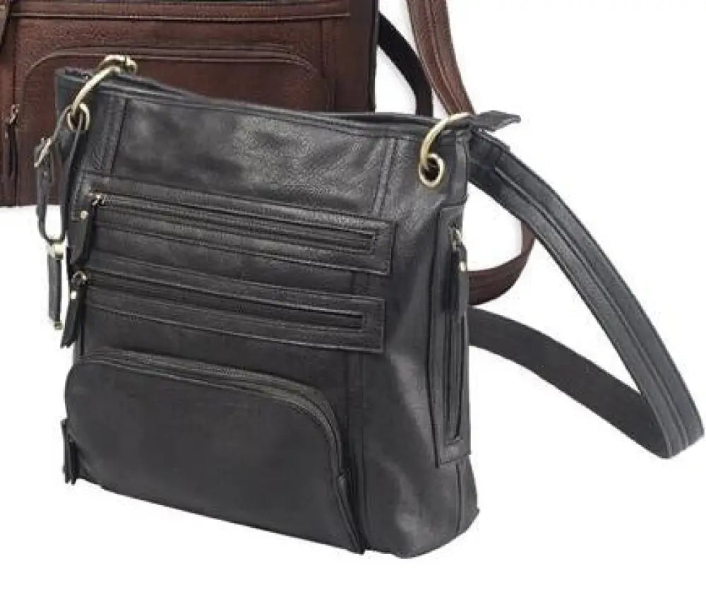 Bulldog Cases Purses Large Cross Body Style Purse with Holster - Black Buy at Faith and Freedom Outdoors