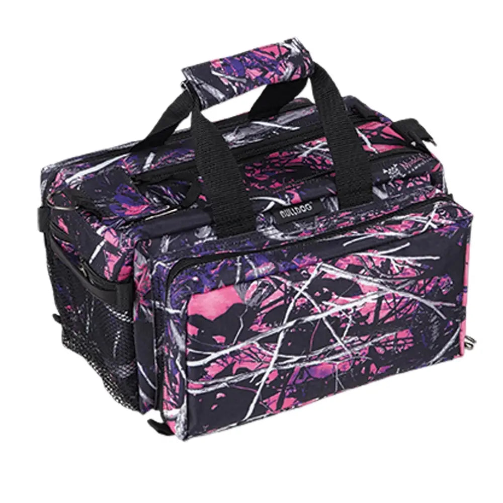 Bulldog Cases Range Bags Muddy Girl Bag with Strap Pink Camo Buy at Faith and Freedom Outdoors