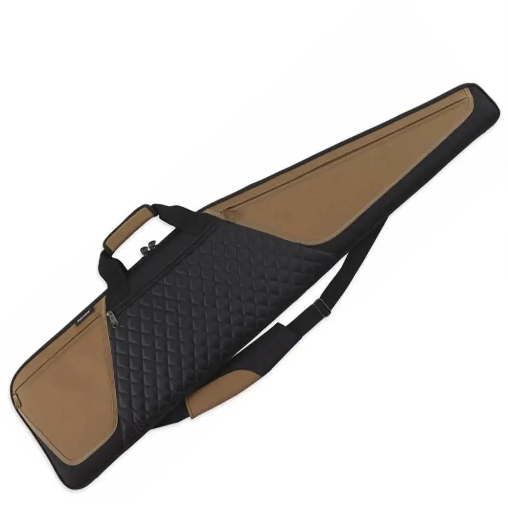 Bulldog Cases Shotgun Elite - Case - Black with Tan Trim - 52 Inch Buy at Faith and Freedom Outdoors