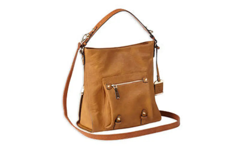 Bulldog Hobo Anna Purse Cognac Buy at Faith and Freedom Outdoors - Packs & Bags - Purse