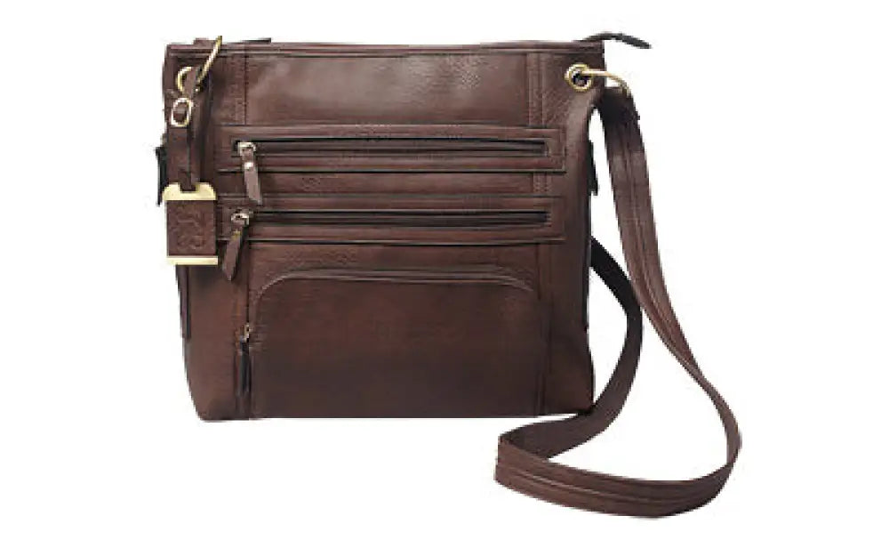 Bulldog Large Cross Body Purse Brown Buy at Faith and Freedom Outdoors - Packs & Bags - Purse