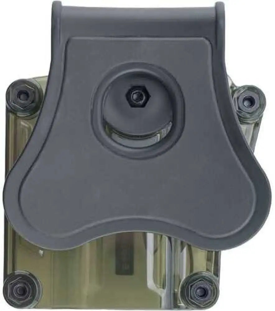 Bulldog Max Multi-fit Polymer Holster W/ Paddle-transparent Green Rh - Mx-004