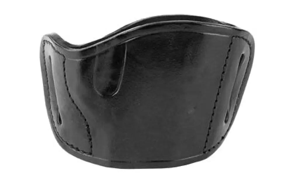 Bulldog Molded Leather Black Right Hand Med Buy at Faith and Freedom Outdoors - Holsters - Hip Holster