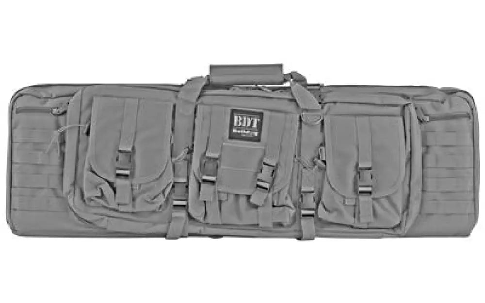 Bulldog Tact Double Rifle 37’’ Gray Buy at Faith and Freedom Outdoors - Rifle Cases - Case